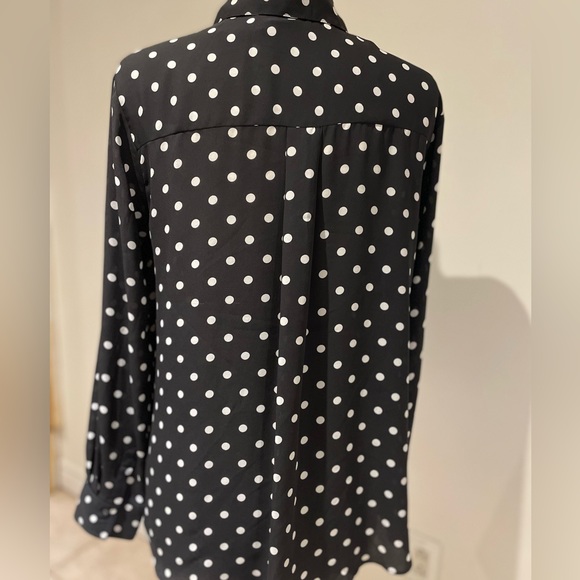 Polka Dot Blouse size M - Picture 5 of 7